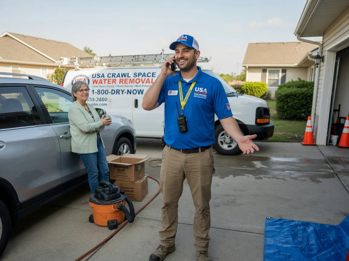 Crawl Space Water Removal De Soto, MO FAQs
